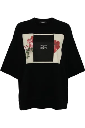 UNDERCOVER Bluse mit grafischem Print