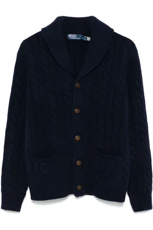 Ralph Lauren Cardigan mit Zopfmuster