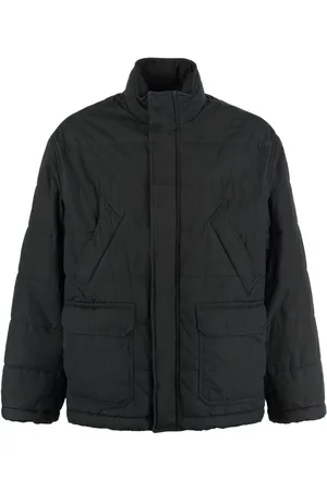 Balenciaga Gefütterte Kapuzenjacke mit Logo-Print