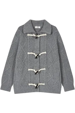 Studio Tomboy Cardigan mit Zopfmuster