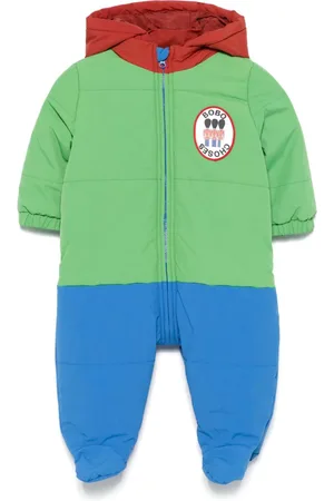 Bobo Choses Schneeanzug in Colour-Block-Optik