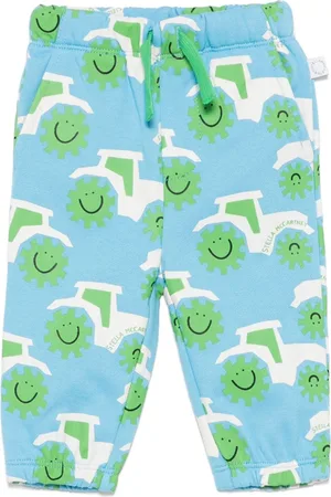 Stella McCartney Jogginghose mit Sonnen-Print
