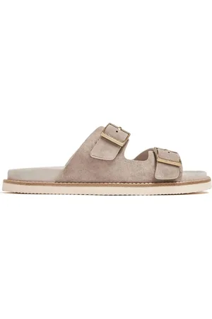 Brunello Cucinelli Sandalen aus Wildleder
