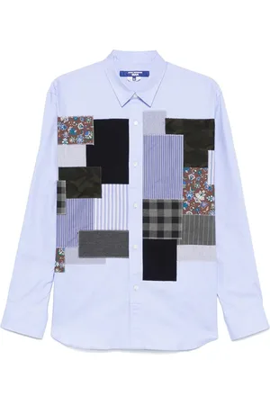 JUNYA WATANABE Hemd im Patchwork-Design