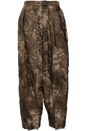 CHIAHUNG SU Hose im Patchwork-Look