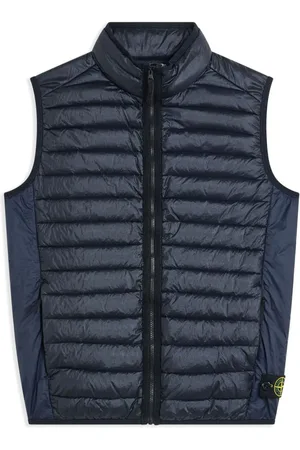 Stone Island Daunenweste mit Kompass-Patch