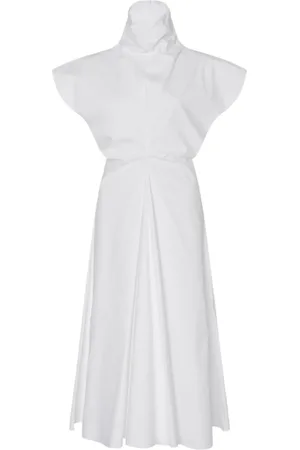 ROSETTA GETTY Midikleid mit Stehkragen