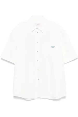 MARTINE ROSE Hemd aus Baumwoll-Twill