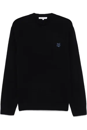 Maison Kitsuné Pullover mit Bold Fox Head-Patch