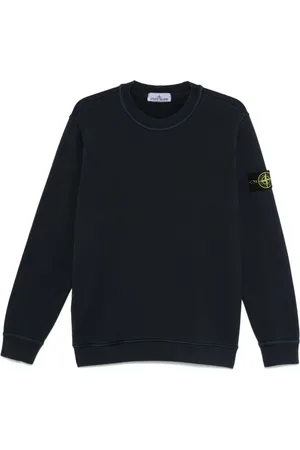 Stone Island Sweatshirt mit Kompass-Patch