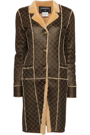 CHANEL 2004 Ledermantel