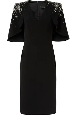 Jenny Packham Zeya Midikleid mit Pailletten