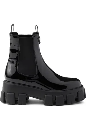 Prada Monolith Schnürstiefel