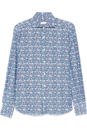 Orian Hemd mit grafischem Print