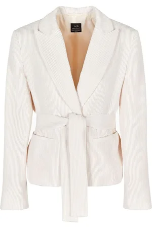 Armani Exchange Cordjacke mit Gürtel