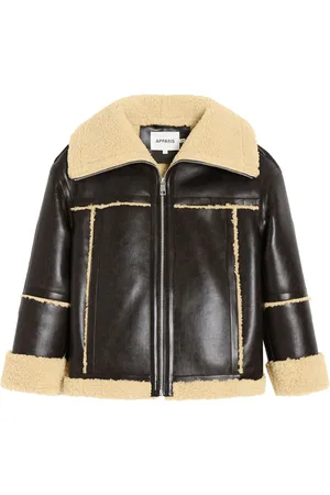 Apparis Calina Mantel aus Faux-Leder
