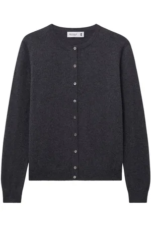 PRINGLE OF SCOTLAND Kaschmircardigan mit rundem Ausschnitt