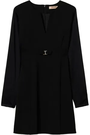 Twin-Set Oval T Minikleid mit Schleife