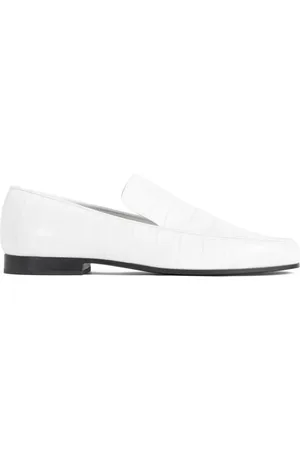 Totême Loafer mit Kroko-Effekt