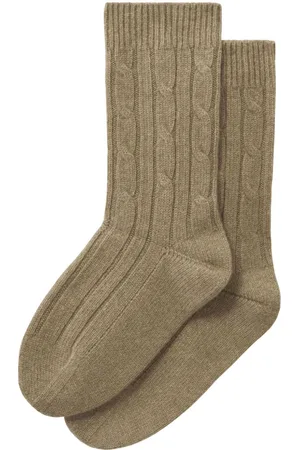 PRINGLE OF SCOTLAND Socken mit Zopfmuster