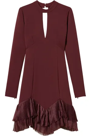 Twin-Set Tüll-Minikleid mit Falten