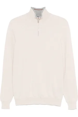 FEDELI Klassischer Kaschmirpullover