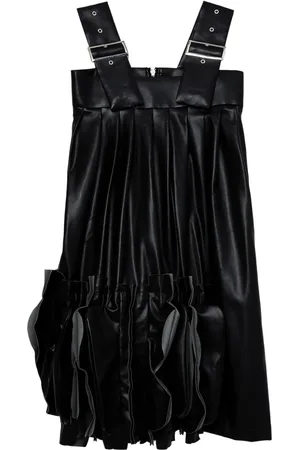 Comme des Garçons Midikleid aus Leder