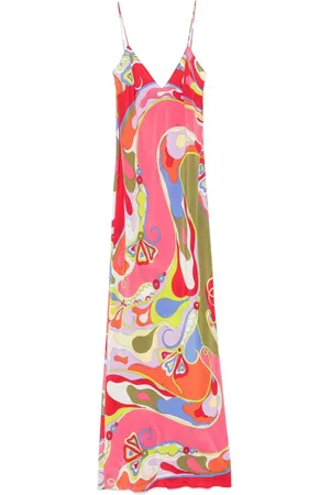 Puccini Kleid mit Orchidee-Print