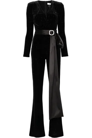 NISSA Jumpsuit mit Strassverzierung
