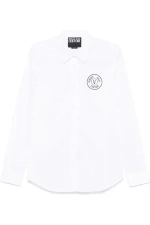 VERSACE Hemd mit Ketten-V-Emblem