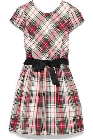 Ralph Lauren Kariertes Twill-Kleid