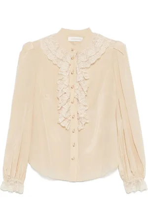 ZIMMERMANN Bluse mit Rüschen