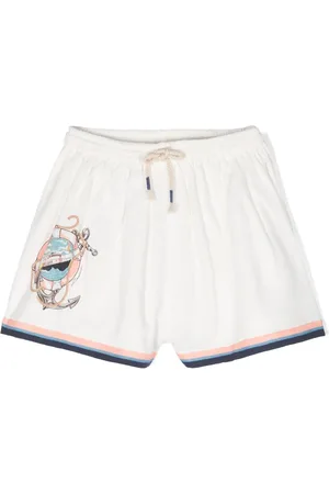 ZIMMERMANN Alight Shorts mit gestreiften Abschlüssen