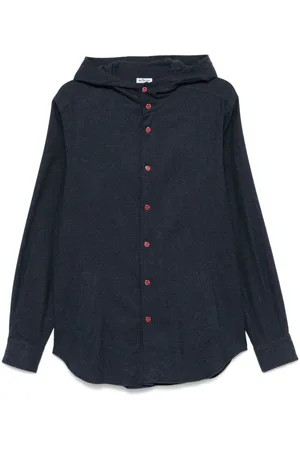 Kiton Hemd mit Kapuze