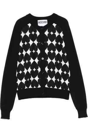 Moschino Cardigan mit Herz-Print