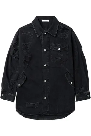Helmut Lang Hemd in Distressed-Optik