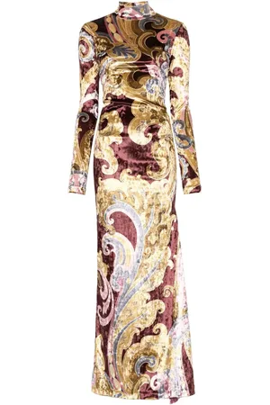 Etro Maxikleid mit Print