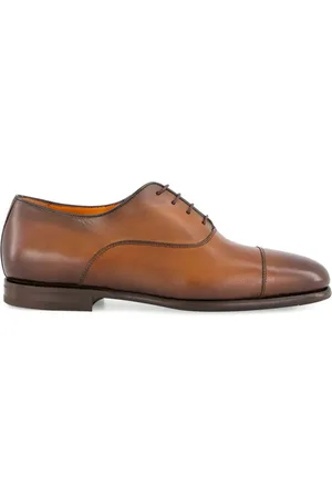 santoni Oxford-Schuhe mit Glanzoptik