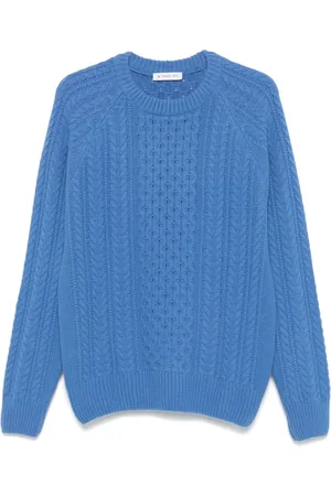 Manuel Ritz Pullover mit Zopfmuster