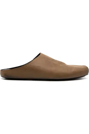 UMA WANG Slipper mit eckiger Kappe