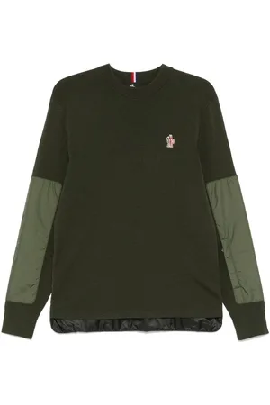 Moncler Pullover mit Logo-Patch
