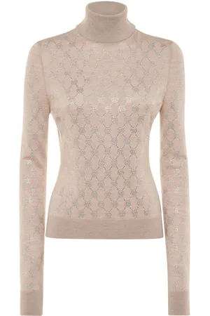 Philipp Plein Kristallverzierter Pullover mit Monogramm