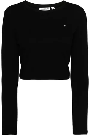 Chocoolate Oberteil mit Logo-Patch