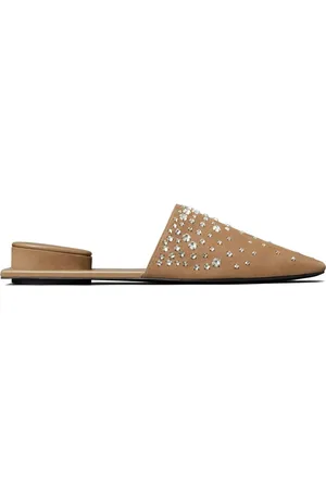 Tory Burch Pierced Crystal Mules