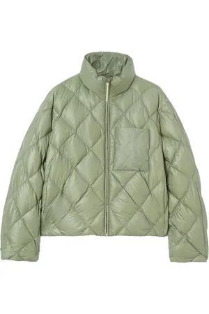 Jil Sander Gefütterte Jacke mit Rautensteppung