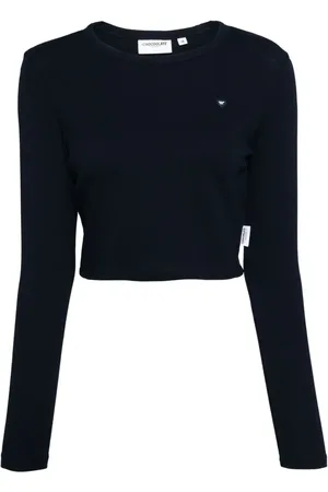 Chocoolate Oberteil mit Logo-Patch