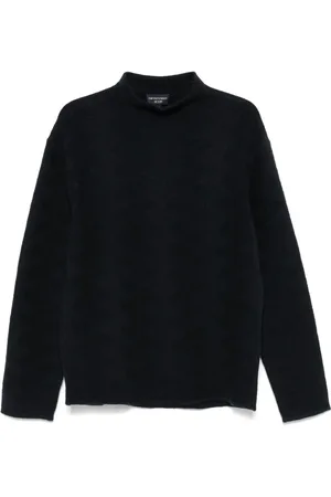 Emporio Armani Gebürsteter Pullover