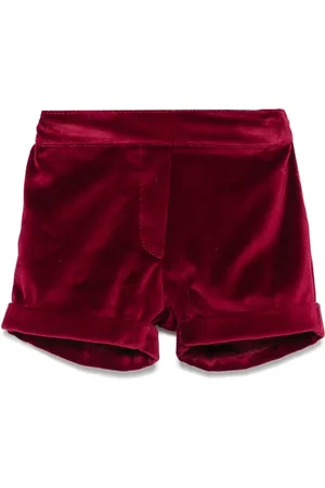 SIOLA Shorts aus Samt mit Umschlag