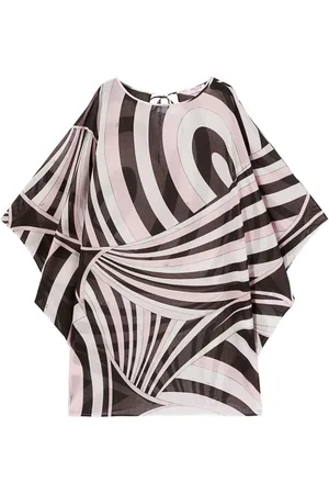 Puccini Seidenkaftan mit Print