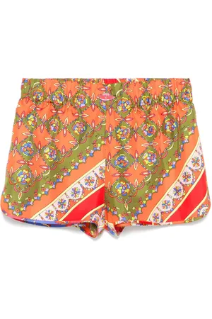 Puccini Seidenshorts mit Festa-Print